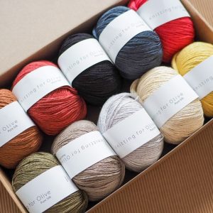 Knitting for Olive Pure Silk silk thread Denmark imported wool soft summer thread